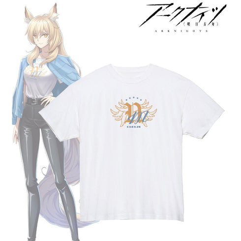 『アークナイツ』描き起こし ショッピングver. ニアール 着用Tシャツメンズ【202607再販】