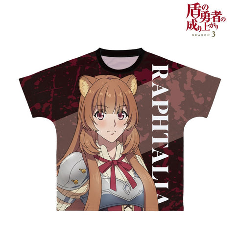 『盾の勇者の成り上がり Season 3』ラフタリア フルグラフィックTシャツユニセックス【202609再販】