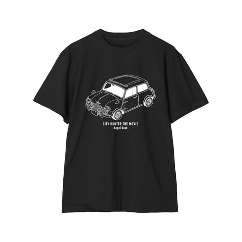 『シティーハンター 天使の涙(エンジェルダスト)』冴羽 獠のミニクーパー Tシャツメンズ