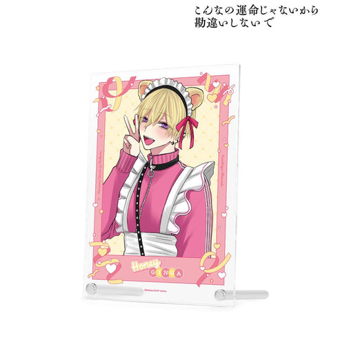 『こんなの運命じゃないから勘違いしないで』ちふゆ先生 描き下ろし 佐江城 銀河 メイド&執事ver. A5アクリルパネル【202511再販】