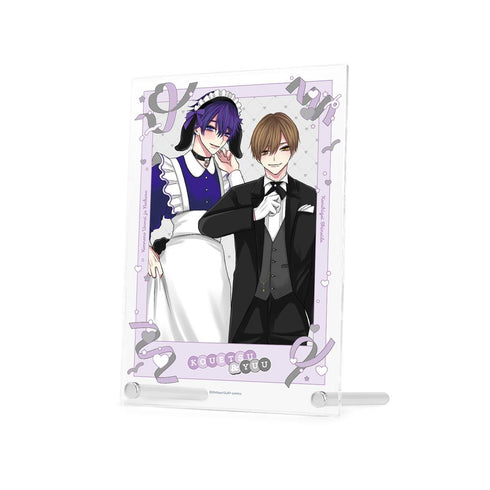『こんなの運命じゃないから勘違いしないで』ちふゆ先生 描き下ろし 悠然&光悦 メイド&執事ver. A5アクリルパネル【202511再販】
