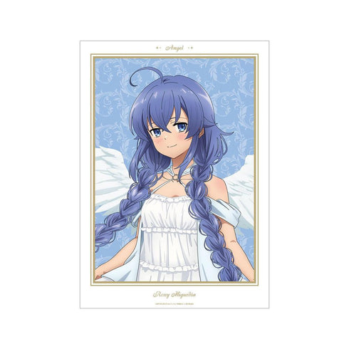 『無職転生II ~異世界行ったら本気だす~』描き下ろし ロキシー・ミグルディア 天使ver. A3マット加工ポスター【202608再販】
