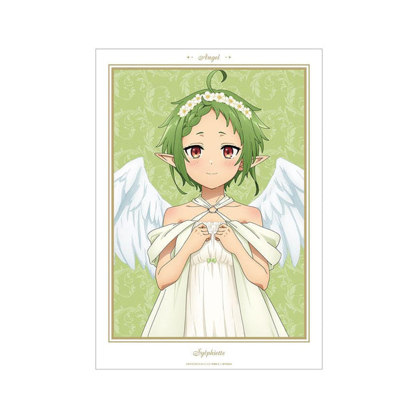 『無職転生II ~異世界行ったら本気だす~』描き下ろし シルフィエット 天使ver. A3マット加工ポスター【202603再販】