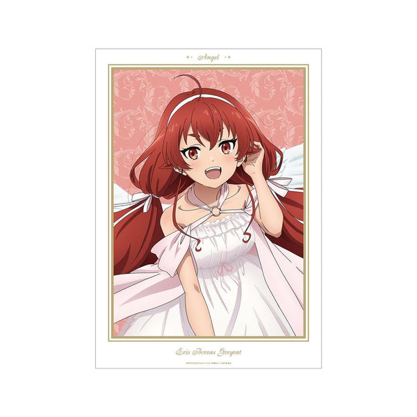 『無職転生II ~異世界行ったら本気だす~』描き下ろし エリス・ボレアス・グレイラット 天使ver. A3マット加工ポスター【202603再販】