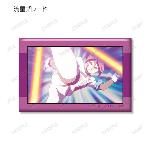 『イナズマイレブン』トレーディング必殺技場面写スクエア缶バッジ(単位/BOX)