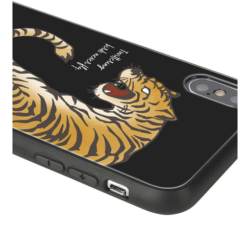 『囀る鳥は羽ばたかない』百目鬼の虎 強化ガラスiPhoneケース【202507再販】