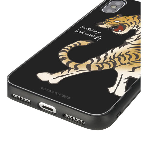 『囀る鳥は羽ばたかない』百目鬼の虎 強化ガラスiPhoneケース【202507再販】