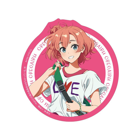 『やはり俺の青春ラブコメはまちがっている。完』描き起こし 由比ヶ浜結衣 私服ver. Art by けろりら トラベルステッカー
