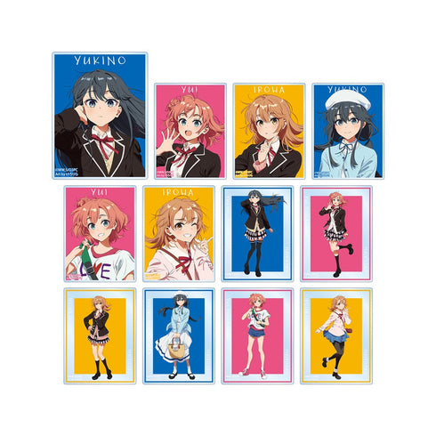 『やはり俺の青春ラブコメはまちがっている。完』描き起こし 制服・私服ver. Art by けろりら トレーディングアクリルカード(単位/BOX)