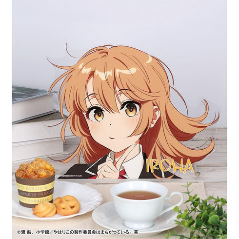 《我的青春戀愛喜劇果然有問題。完》全新繪製 一色伊呂波 制服版 Art by ケロリラ 特大鏤空壓克力板【202605再版】