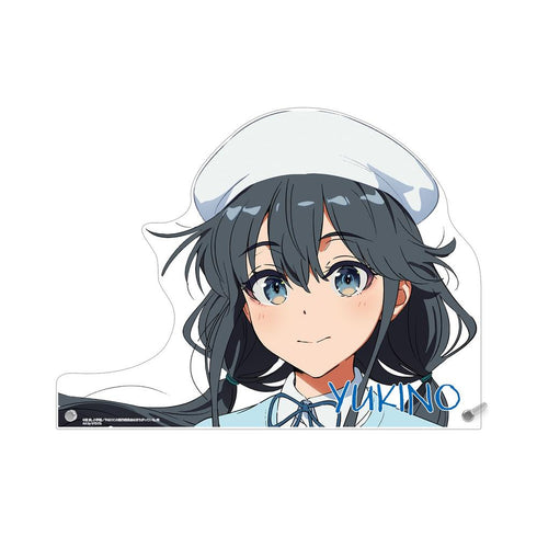 《我的青春戀愛喜劇果然有問題。完》全新繪製 雪之下雪乃 私服版 Art by けろりら 特大鏤空壓克力板【202605再版】