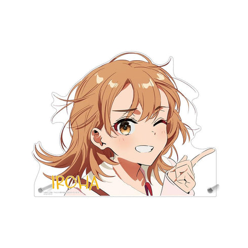 《我的青春戀愛喜劇果然有問題。完》全新繪製 一色伊呂波 私服版 Art by ケロリラ 特大模切壓克力板【202605再版】