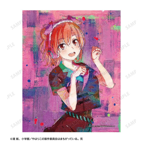 『やはり俺の青春ラブコメはまちがっている。完』描き下ろし 由比ヶ浜結衣 ゲーミングファッションver. grunge CANVAS キャンバスボード【202503再販】