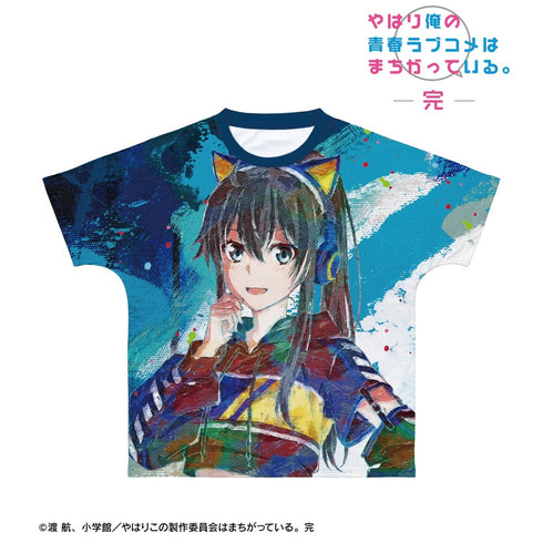 『やはり俺の青春ラブコメはまちがっている。完』描き下ろし 雪ノ下雪乃 ゲーミングファッションver. grunge CANVAS フルグラフィックTシャツユニセックス【202609再販】