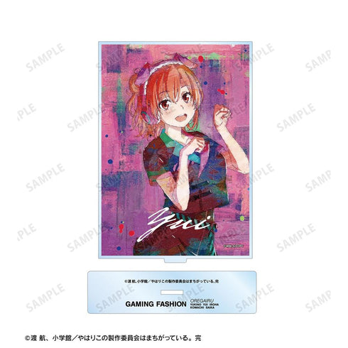 『やはり俺の青春ラブコメはまちがっている。完』描き下ろし 由比ヶ浜結衣 ゲーミングファッションver. grunge CANVAS BIGアクリルスタンド【202605再販】