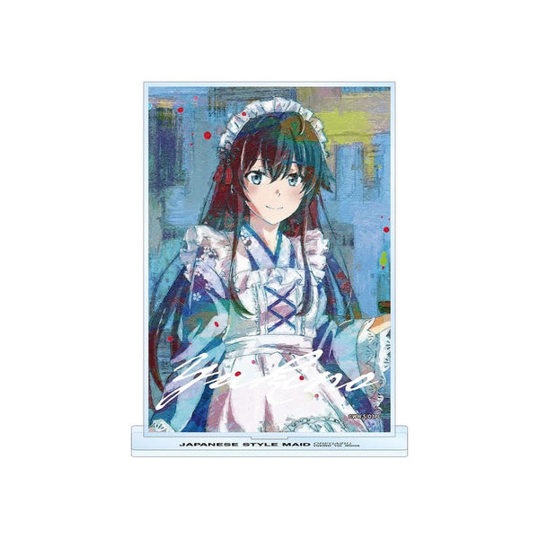 『やはり俺の青春ラブコメはまちがっている。完』描き下ろし 雪ノ下雪乃 和風メイド服ver. grunge CANVAS BIGアクリルスタンド【202605再販】