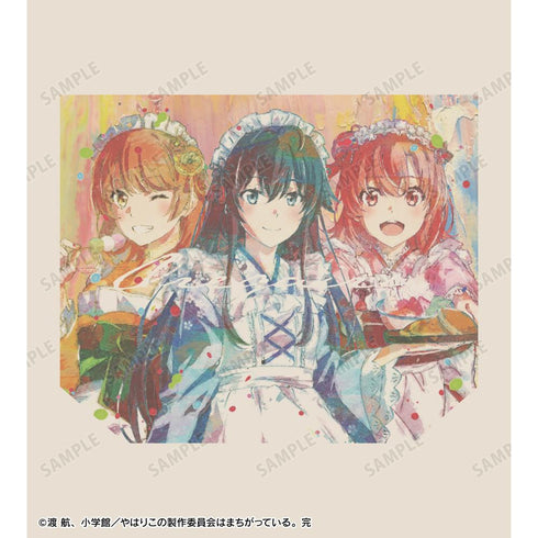 『やはり俺の青春ラブコメはまちがっている。完』描き下ろし 集合 和風メイド服ver. grunge CANVAS フルグラフィックトートバッグ【202503再販】