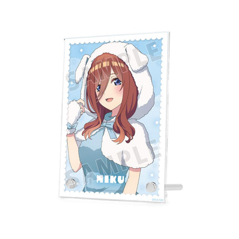 『五等分の花嫁』描き下ろし 中野三玖 動物もこもこ着ぐるみver. ダブルアクリルパネル【202501再販】