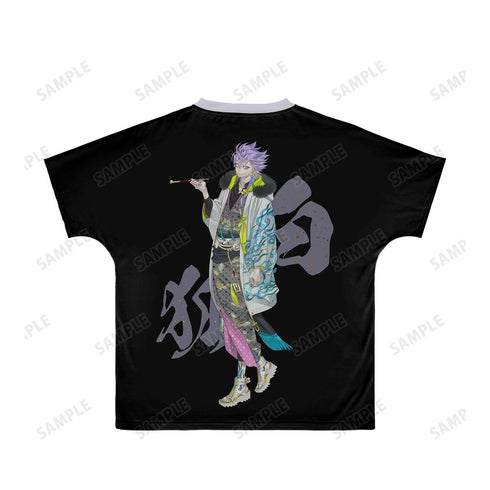 『ZONE-00』九条キヨ先生 描き下ろし 白狐 和装ver. フルグラフィックTシャツユニセックス【202609再販】
