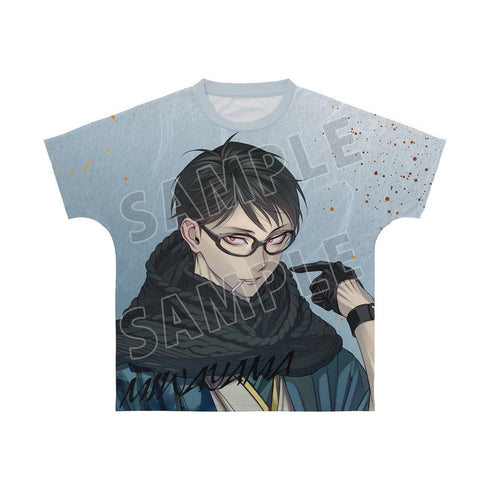 『ZONE-00』九条キヨ先生 描き下ろし 三輪山 和装ver. フルグラフィックTシャツユニセックス