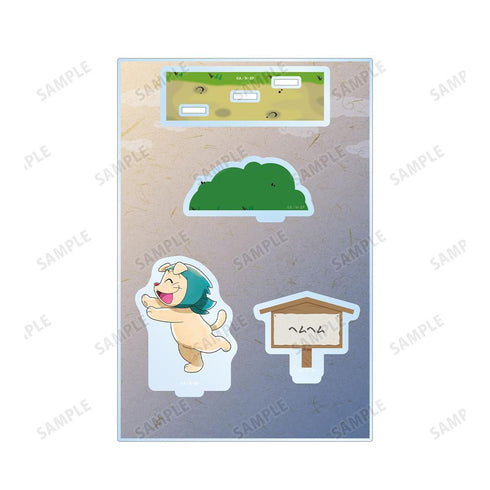 『忍たま乱太郎』描き下ろし ヘムヘム みんなで歩むの段ver. パーツ付きBIGアクリルスタンド【202605再販】