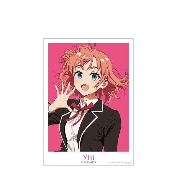 《我的青春恋爱喜剧果然有问题。完》全新绘制 由比滨结衣 制服版 Art by けろりら A3哑光处理海报【202605再版】