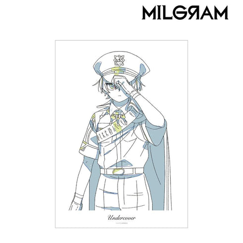 《MILGRAM -米尔格拉姆-》原画A3哑光处理海报 S 《Undercover》【202605再版】