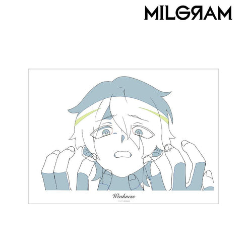 『MILGRAM -ミルグラム-』原画A3マット加工ポスター ハルカ 『弱肉共食』【202605再販】
