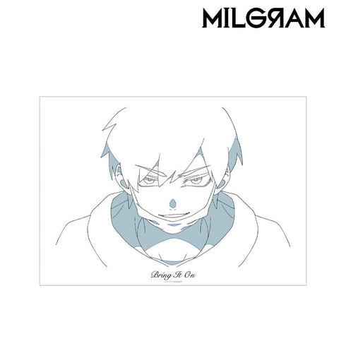 『MILGRAM -ミルグラム-』原画A3マット加工ポスター フータ 『事変上等』【202510再販】