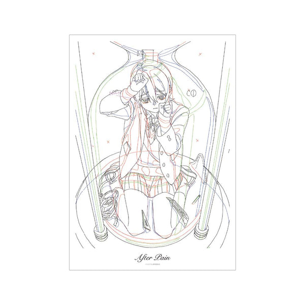 『MILGRAM -ミルグラム-』原画A3マット加工ポスター ムウ 『アフターペイン』【202510再販】