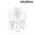 『MILGRAM -ミルグラム-』原画A3マット加工ポスター ムウ 『アフターペイン』【202510再販】