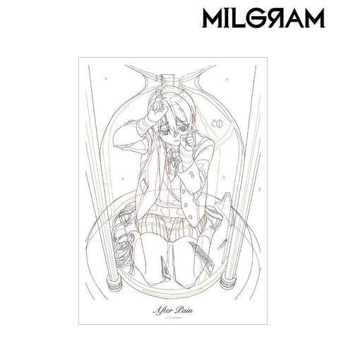 《MILGRAM -米尔格拉姆-》原画A3哑光处理海报 穆 《After Pain》【202605再版】