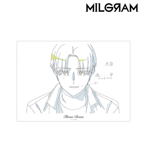 『MILGRAM -ミルグラム-』原画A3マット加工ポスター シドウ 『スローダウン』【202510再販】