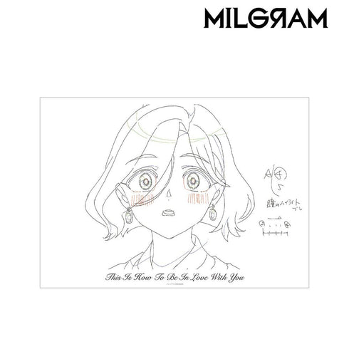 《MILGRAM -米尔格拉姆-》原画A3哑光处理海报 玛希尔 《这就是爱》【202605再版】