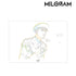 『MILGRAM -ミルグラム-』原画A3マット加工ポスター カズイ 『half』【202502再販】