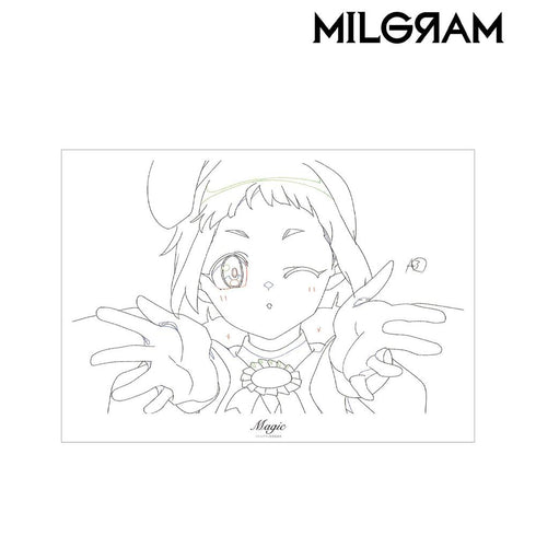 《MILGRAM -米尔格拉姆-》原画A3哑光处理海报 阿曼内 《咒语》【202605再版】