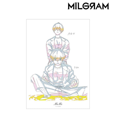 《MILGRAM -米尔格拉姆-》原画A3哑光处理海报 ミコト 《MeMe》【202605再版】
