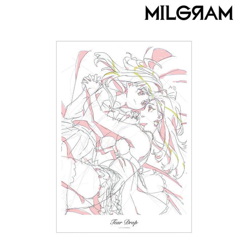 《MILGRAM -米尔格拉姆-》原画A3哑光处理海报 尤诺 《Tear Drop》【202605再版】