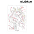 《MILGRAM -米尔格拉姆-》原画A3哑光处理海报 尤诺 《Tear Drop》【202605再版】