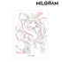 『MILGRAM -ミルグラム-』原画A3マット加工ポスター ユノ 『Tear Drop』【202510再販】