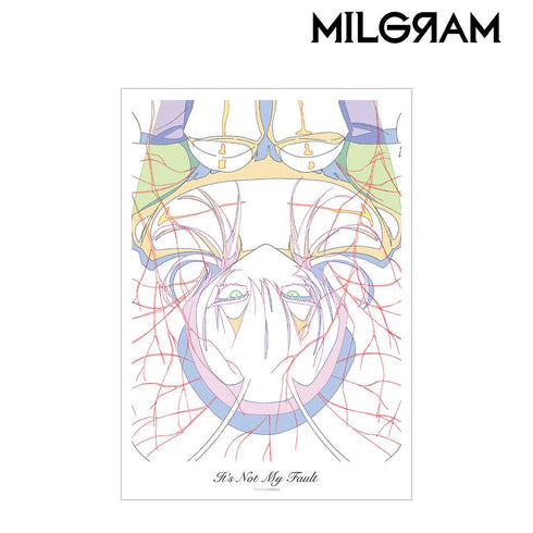 『MILGRAM -ミルグラム-』原画A3マット加工ポスター ムウ 『悪くないもん』【202502再販】