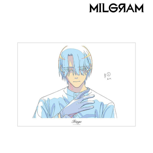 《MILGRAM -米尔格拉姆-》原画A3哑光处理海报 志道 《分诊》【202605再版】