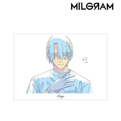 『MILGRAM -ミルグラム-』原画A3マット加工ポスター シドウ 『トリアージ』【202510再販】