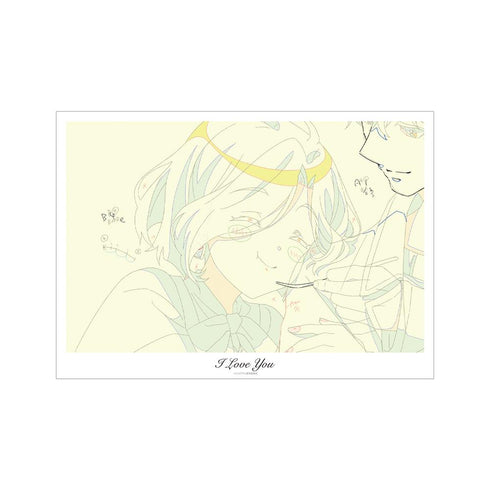 『MILGRAM -ミルグラム-』原画A3マット加工ポスター マヒル 『だいすき』【202502再販】