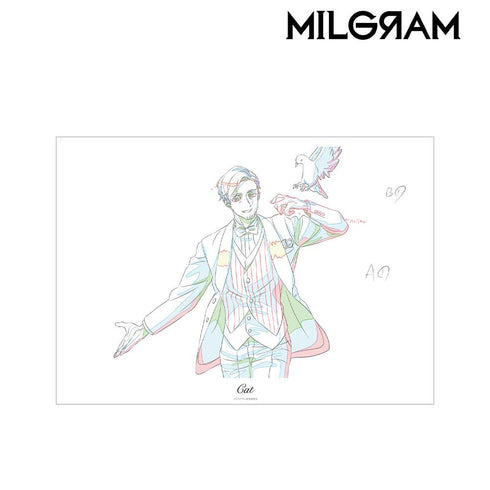 『MILGRAM -ミルグラム-』原画A3マット加工ポスター カズイ 『Cat』【202502再販】