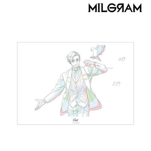 《MILGRAM -米尔格拉姆-》原画A3哑光处理海报 卡兹伊 《Cat》【202605再版】