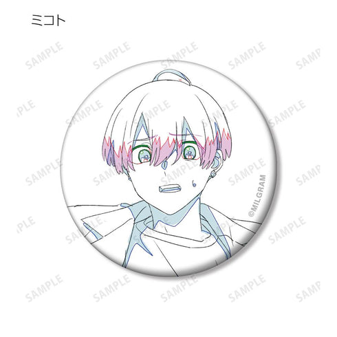 『MILGRAM -ミルグラム-』トレーディング原画缶バッジ ver.B(単位/BOX)【202502再販】
