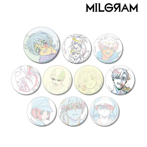 《MILGRAM -米尔格拉姆-》原画收藏徽章 ver.D(单位/盒)【202605再版】