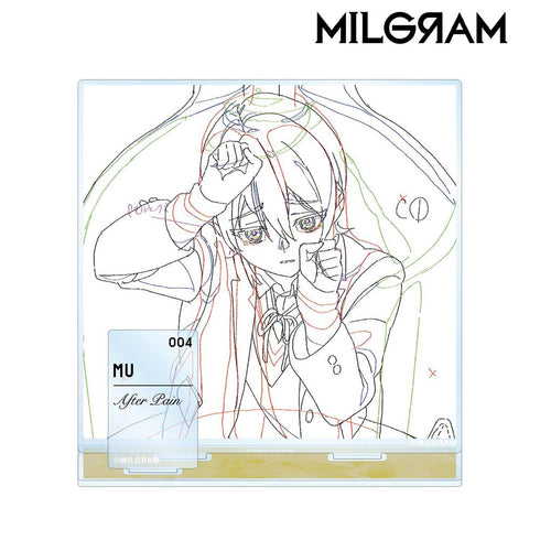 《MILGRAM -米尔格拉姆-》附原画部件的大号亚克力立牌 穆 《After Pain》【202605再版】