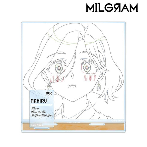 《MILGRAM -米尔格拉姆-》附原画部件的大号亚克力立牌 玛希尔 “这就是爱啊”【202605再版】